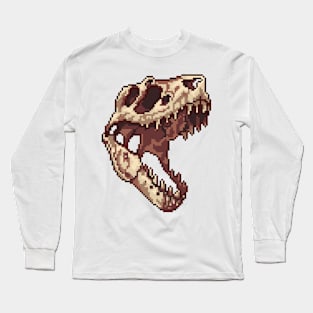 Tiny T-Rex skull Long Sleeve T-Shirt